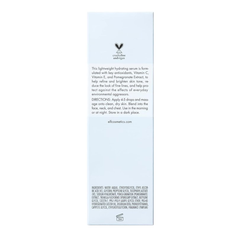 e.l.f. SKIN Vitamin C Serum - Antioxidant-Rich Face Serum for Youthful Glow | Vegan & Cruelty-Free
