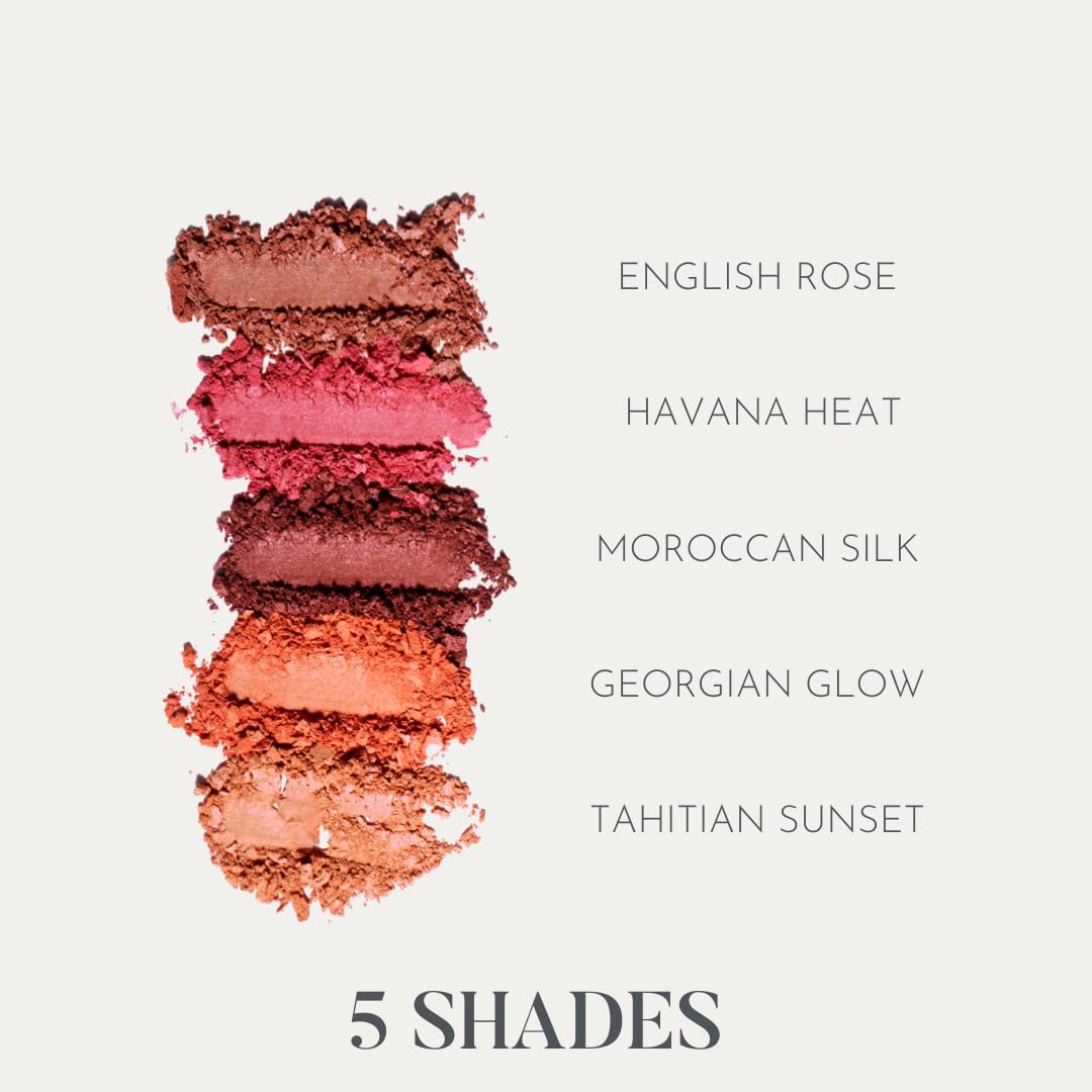 Cheek Envy Blush - Long-Lasting, Buildable Makeup Infused with Vitamins | Tahitian Sunset 0.88 oz