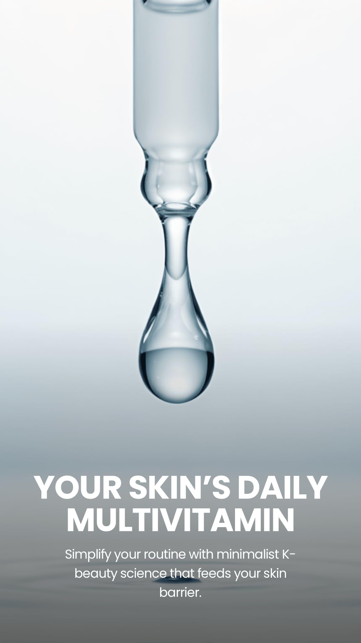 HARAMOON Hydrating Ampoule with Beta Glucan, Hyaluronic Acid, Niacinamide, and Adenosine | Fragrance Free Korean Skin Care Serum | Vegan, EWG Verified