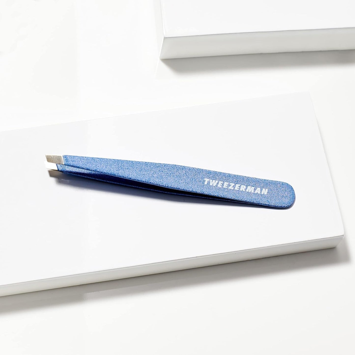 Tweezerman Slant Tweezer – Tweezerman Tweezers for Eyebrows Granite Sky