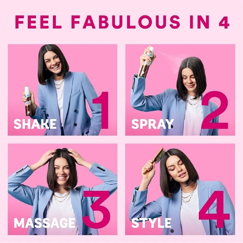 Batiste Dryshampoo 200ml / 6.7oz Drk&dpbrn