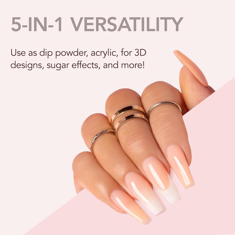 Kiara Sky Acrylic Nail Powder - All-In-One Multi-Use Dip & Sculpting Powder | 2 oz, So Extra