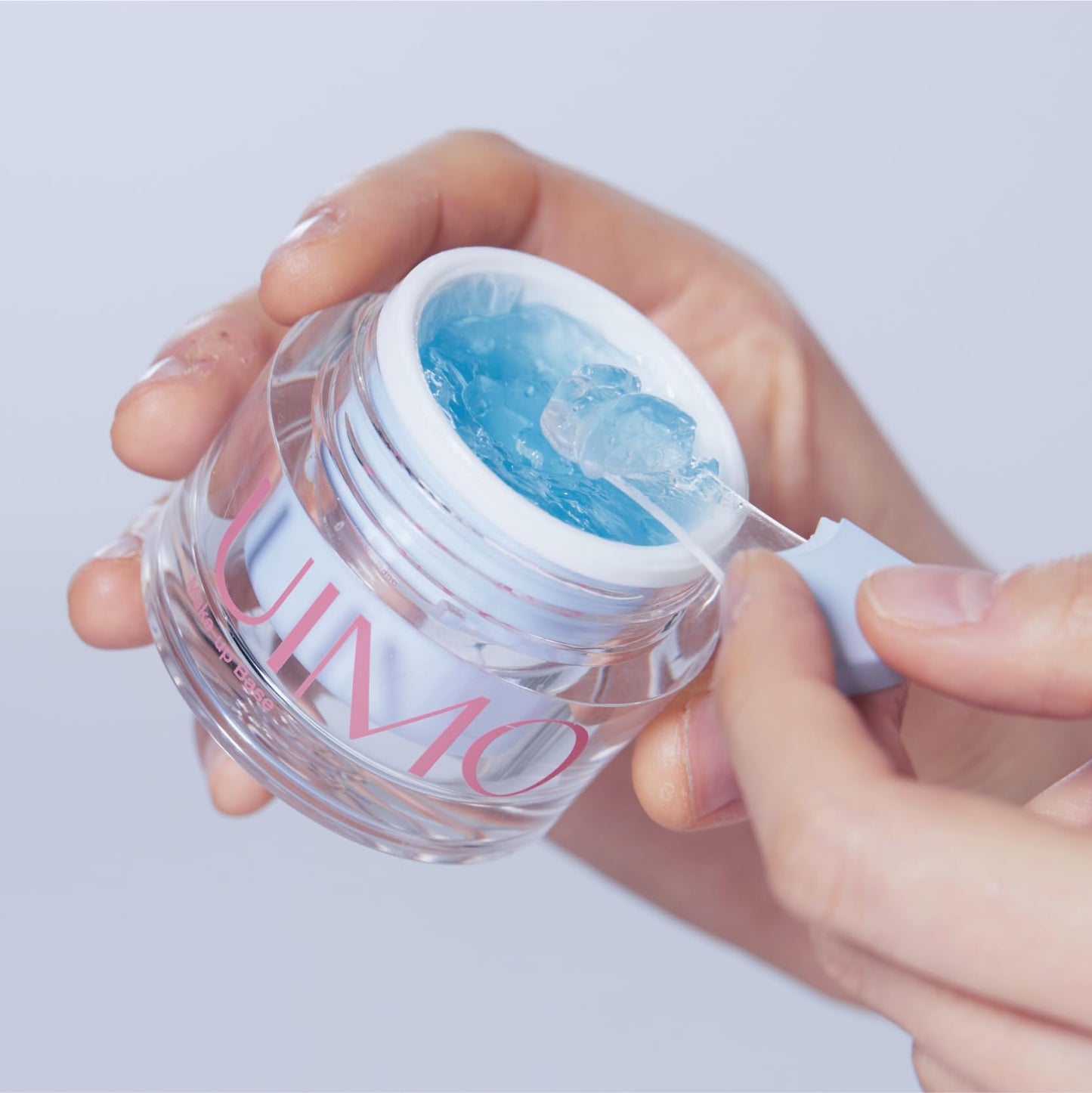 UIMO Face Primer, Hydrating Gel Makeup Base for Smooth Skin, Long-Lasting Dewy Finish, 8-Hour Moisture, 2.11 Fl Oz Total (1.01 Fl Oz + 1.1 Fl Oz Refill)