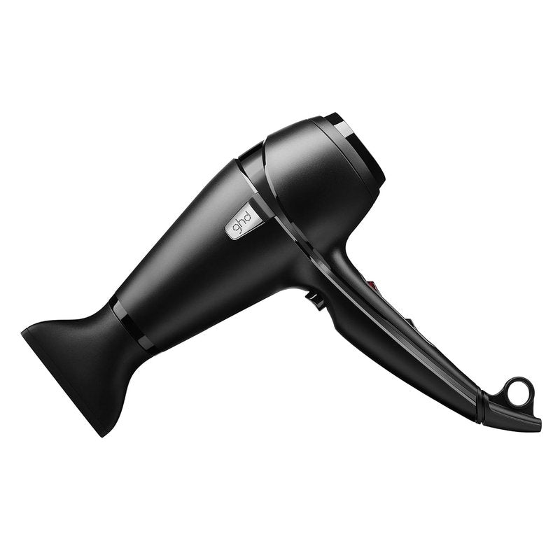 GHD Air Hair Dryer - 1600W Professional Blow Dryer with Ionic Technology | Adjustable Temperature & Concentrator Nozzle - Black