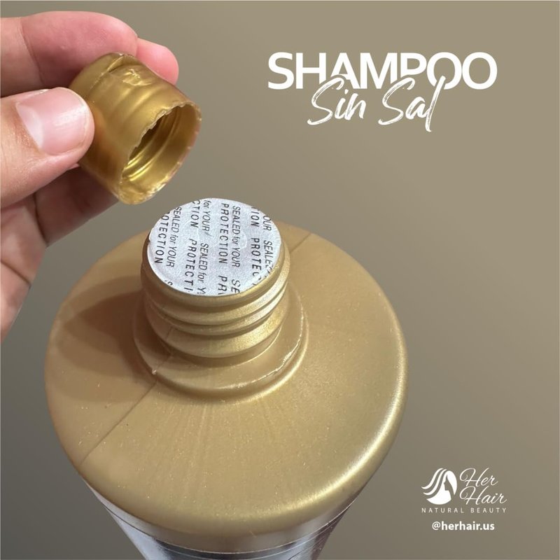 Marroquina Shampoo Sin Sal Sulfato Free | 33.8 oz | Limpiador y Reconstructor Capilar | Alisado y Brillo Capilar| Uso Professional| 100% Original | Chocolate