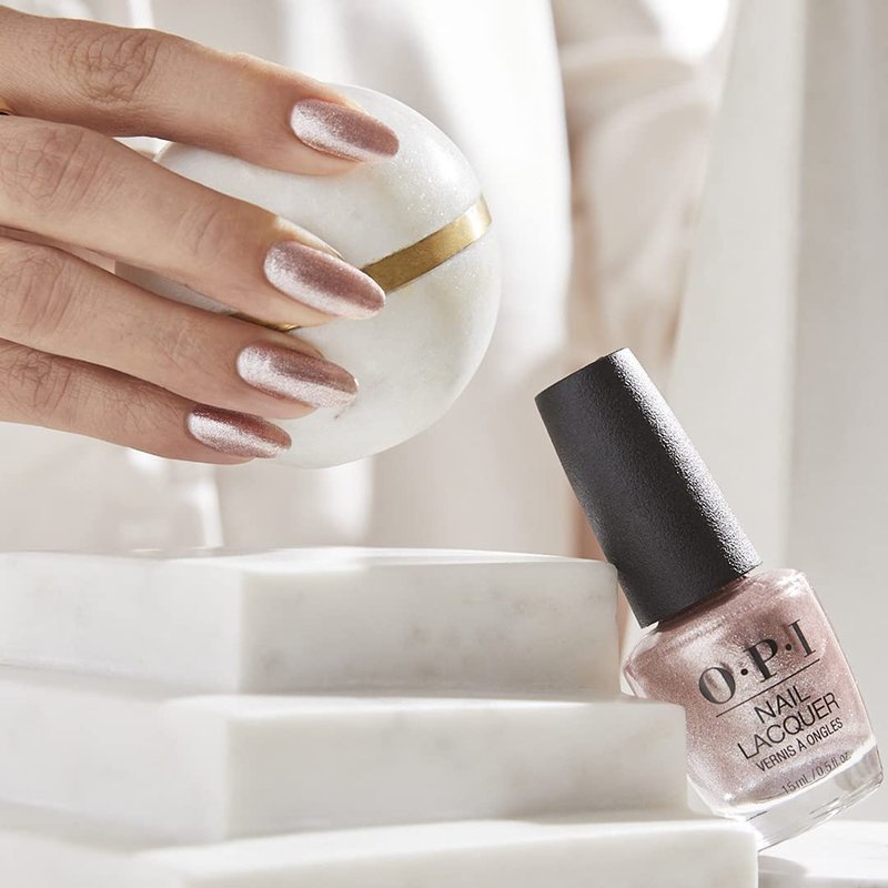 OPI Nail Lacquer - Classic Nail Polish in Nude & Brown Shades | Crème, Shimmer, Glitter | 0.5 Fl Oz