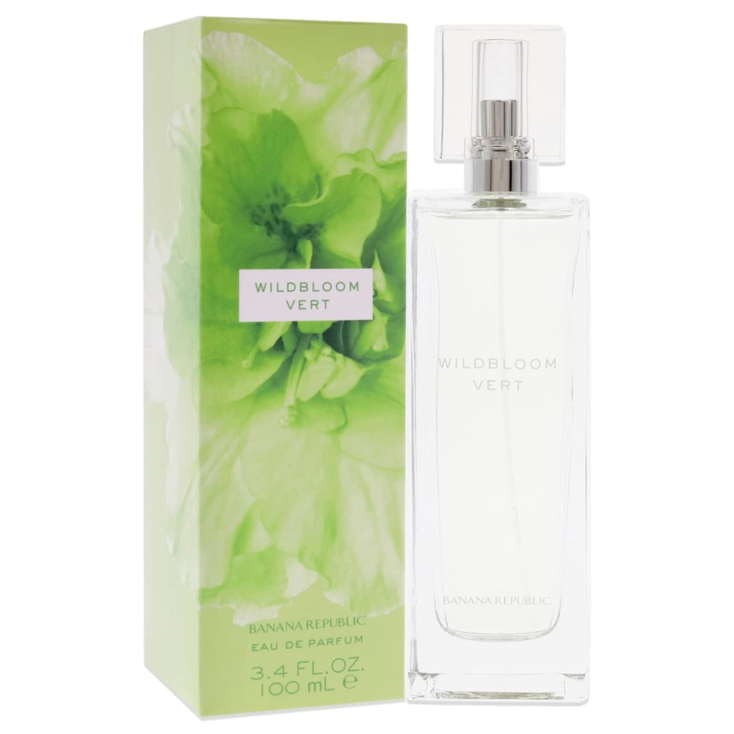 Banana Republic Wildbloom Vert Women's EDP Spray - 3.4 oz Floral Fragrance for Everyday Wear