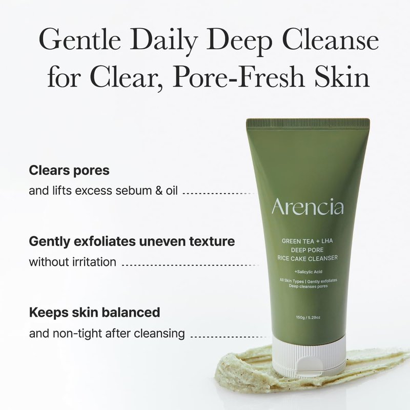 Salicylic Acid Cleanser - Deep Pore Acne Face Wash with Green Tea & LHA | 5.07 fl oz