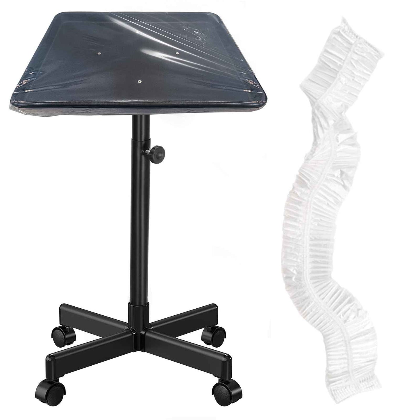 50 PCS Disposable Tattoo Tray Cover,Salon Tray Cover,Transparent Contraction Cover,Tattoo Table Station Cover,Tattoo Accessories,Salon Equipment.(Suitable for 18*13 Inch Trays)(Transparently)