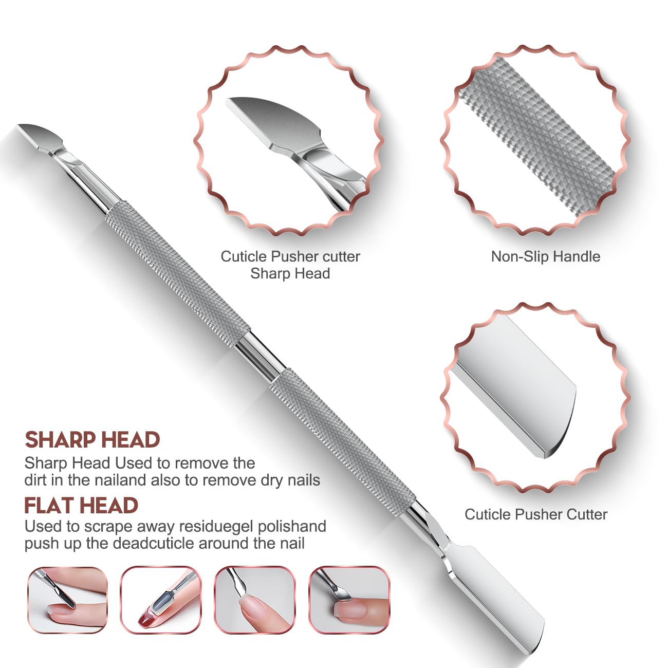 Gubonwer cuticle nippers (Silver 2)