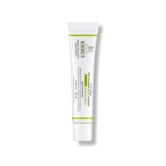 Kiehl's Auto-Tone Discoloration & UV Solution with SPF 30, Color Corrector Serum to Reduce Sunspots and Protect Against UV Damage, Radiant Finish