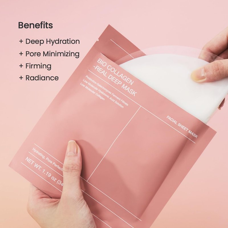 BioDance Bio Collagen & Ceramide Mask Set | Firming, Hydrating, Calming Trio for Korean Skin Care