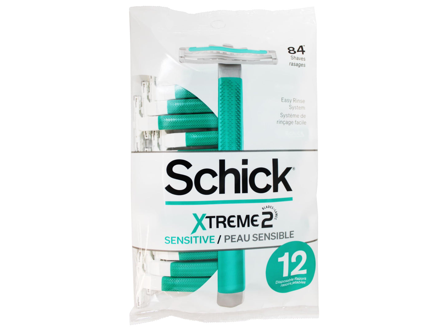 Schick ST2 for Men Sensitive Skin Disposable Razor - 12 ct - 2 pk