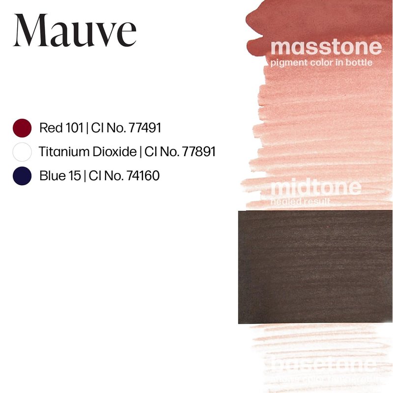 Perma Blend Mauve Tattoo Ink - Vegan Lip Blush Microblading Ink | 0.5 oz for Enhanced Color