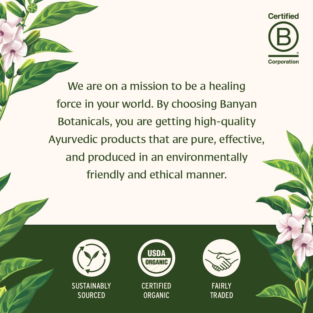 Banyan Botanicals Ear Oil – Organic Herbal Oil Ear Drops with Ashwagandha and Garlic – Soothing and Comforting for The Ears – 1 oz – Non GMO Sustainably Sourced Vegan