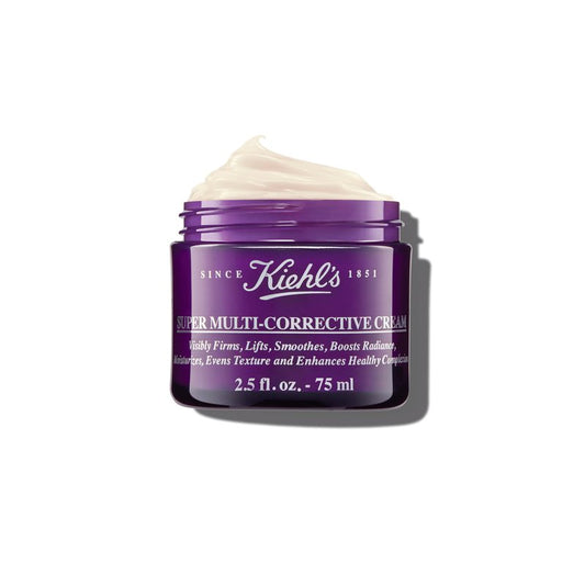 Kiehl's Super Multi-Corrective Anti-Aging Facial Cream, Face & Neck Moisturizer For All Skin Types, Clinically Tested to Reduce Wrinkles, Improve Skin Tone & Texture, with Hyaluronic Acid & Vitamin A