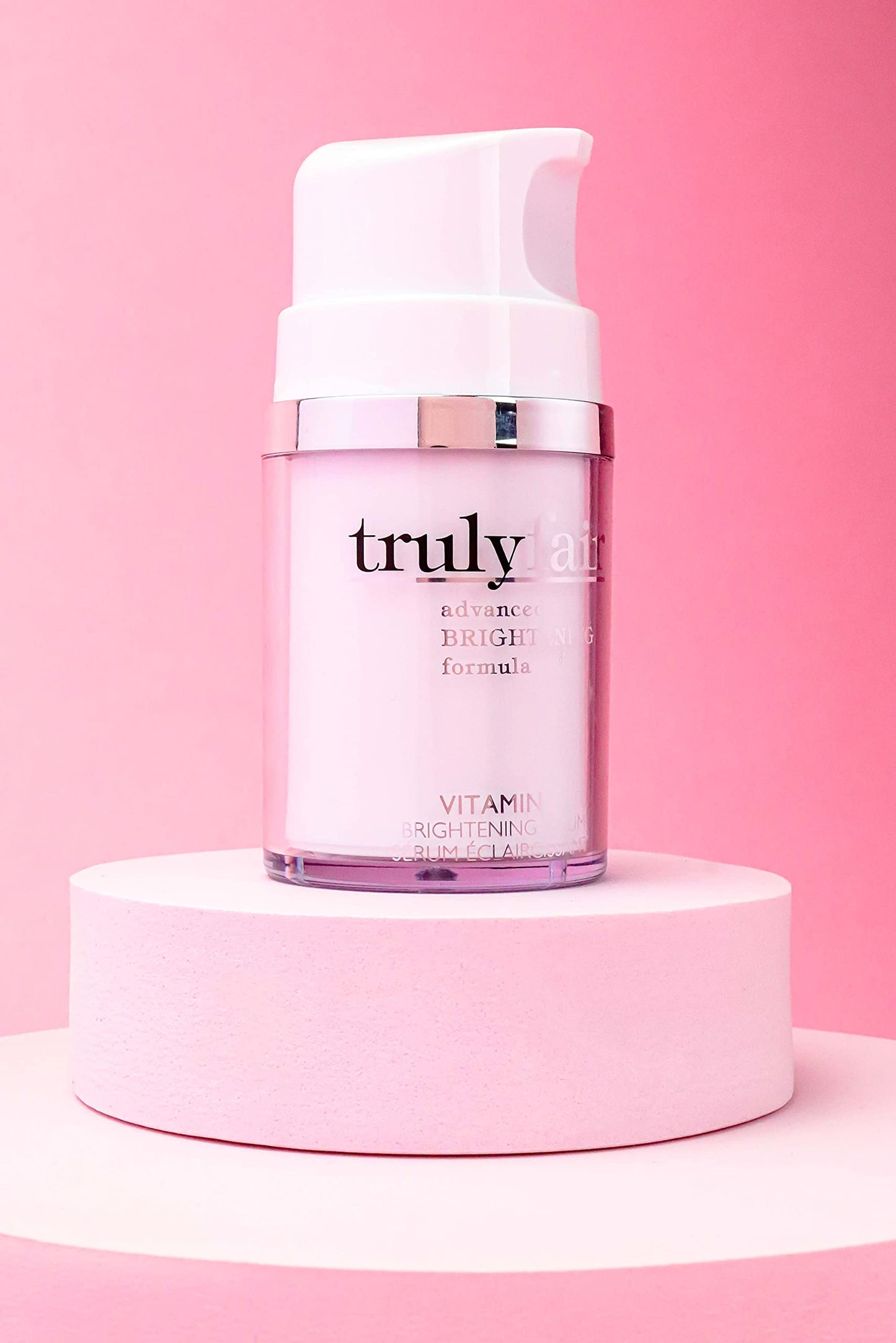 Truly Fair Face Brightening Kit – Vitamin C Serum 1 oz & 7% Glycolic Acid Concentrated Cream 1.7 oz - Skincare Kit- Anti-Aging - Moisturizing formula - Paraben-free - For women
