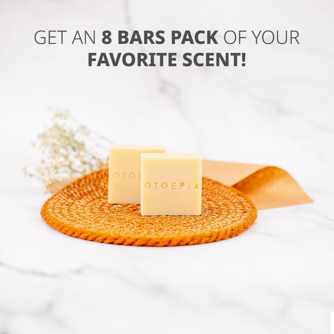 Olive Oil Soap Bars - Natural Moisturizing Variety Pack | 8 Scented Options: Lavender, Jasmine & More
