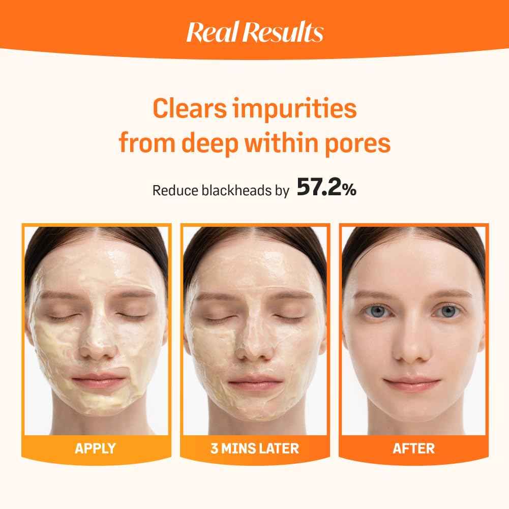 Pumpkintinol Pore Deep Gum Cleanser | Face Cleanser & Mask in One | Gentle Exfoliation with Rice Bran Powder | Deep Cleansing, Pore Care, & Radiance Boosting (120ml / 4.05 fl. oz.)