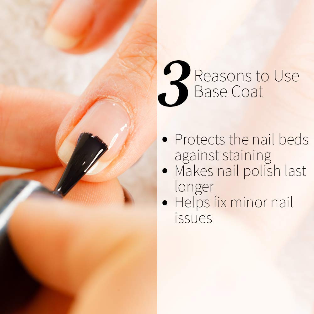 Seche Clear Vite - Base Coat & Top Coat for Long-Lasting Nail Polish | Quick-Dry Formula