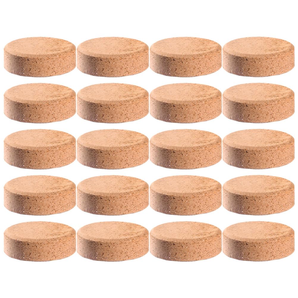 FOMIYES Ginger Foot Soak Effervescent Tablets 20Pcs Herbal Foot Bath Soak for Care Relieve Fatigue Improve Sleep Circulation