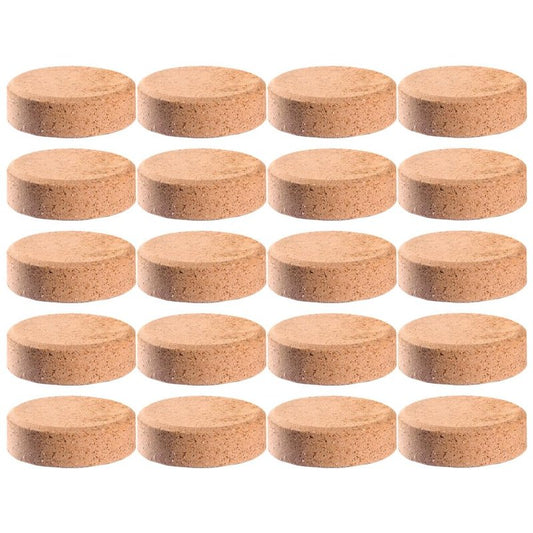 FOMIYES Ginger Foot Soak Effervescent Tablets 20Pcs Herbal Foot Bath Soak for Care Relieve Fatigue Improve Sleep Circulation