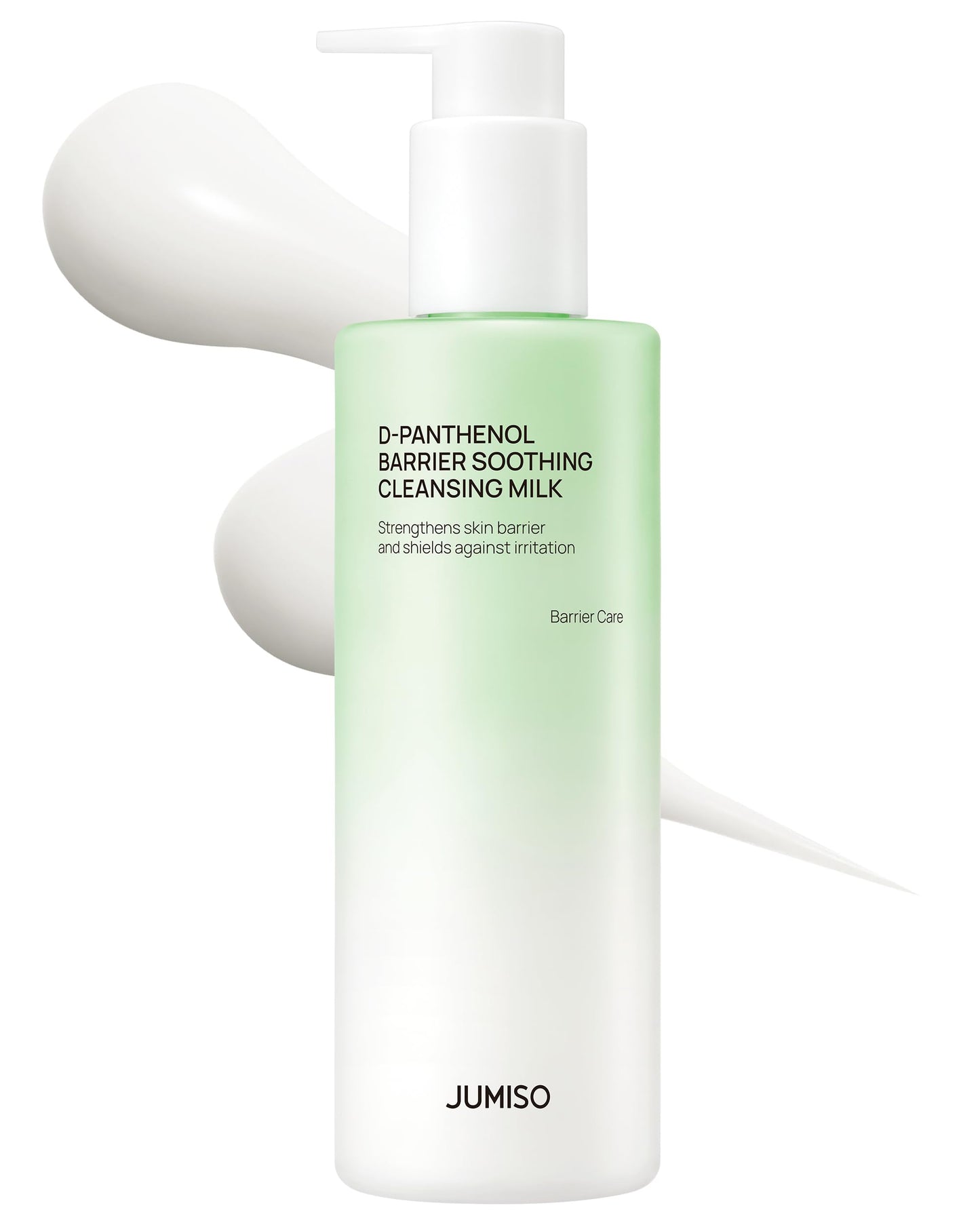 JUMISO Ceramide Cleansing Milk for Sensitive Skin – D-Panthenol Soothing Face Wash, Melts Sunscreen & Makeup – No Double Cleanse Needed, Ophthalmologist Tested, Tear-Free – Fragrance-Free, 10.14 fl oz