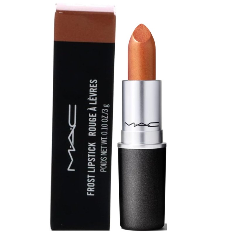 Mac Frost Lipstick - Bronze Shimmer Long-Lasting Color | Perfect for All Skin Tones
