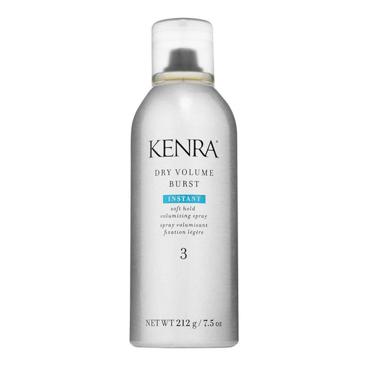 Kenra Dry Volume Burst 3 - Instant Volume Hairspray for All Hair Types | Soft Hold, Dry Application