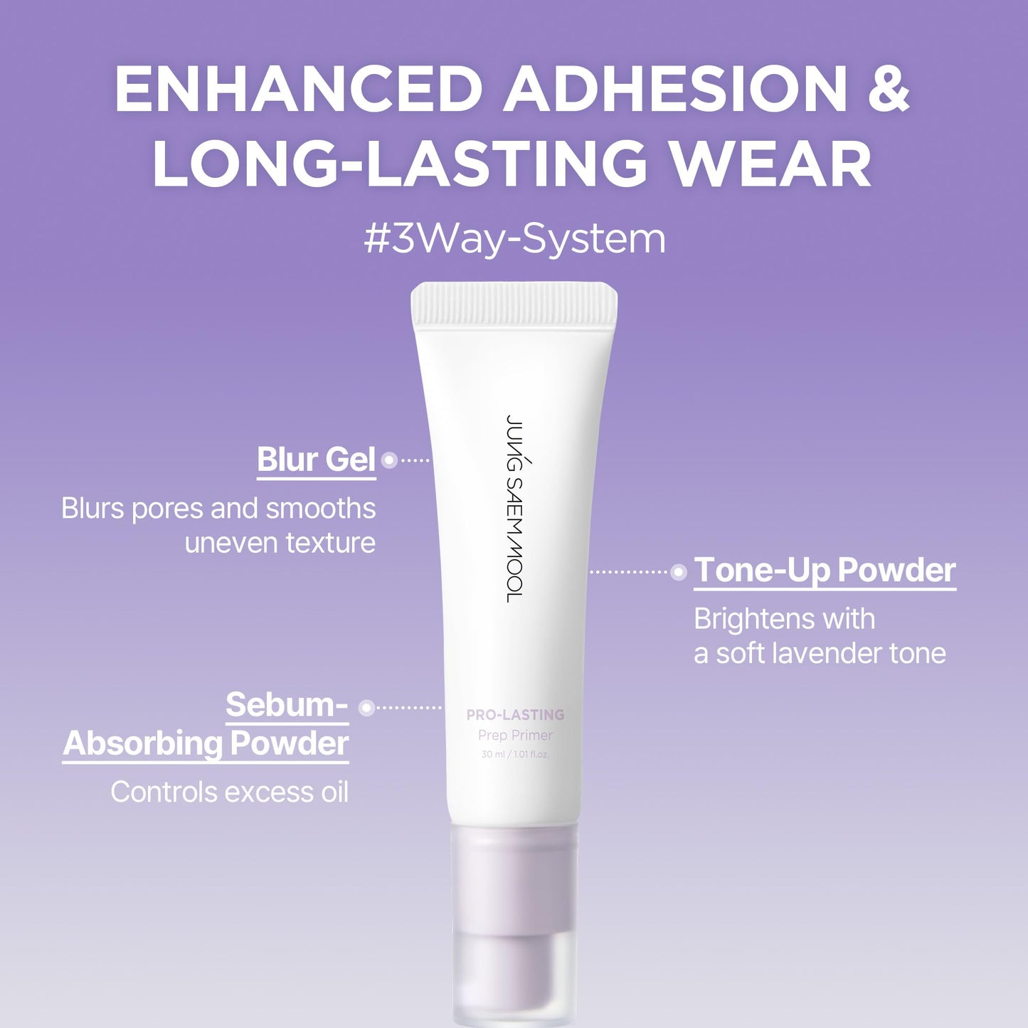Pro-Lasting Prep Primer | Blurring Finish (0.50 fl oz, Bare-lavender)