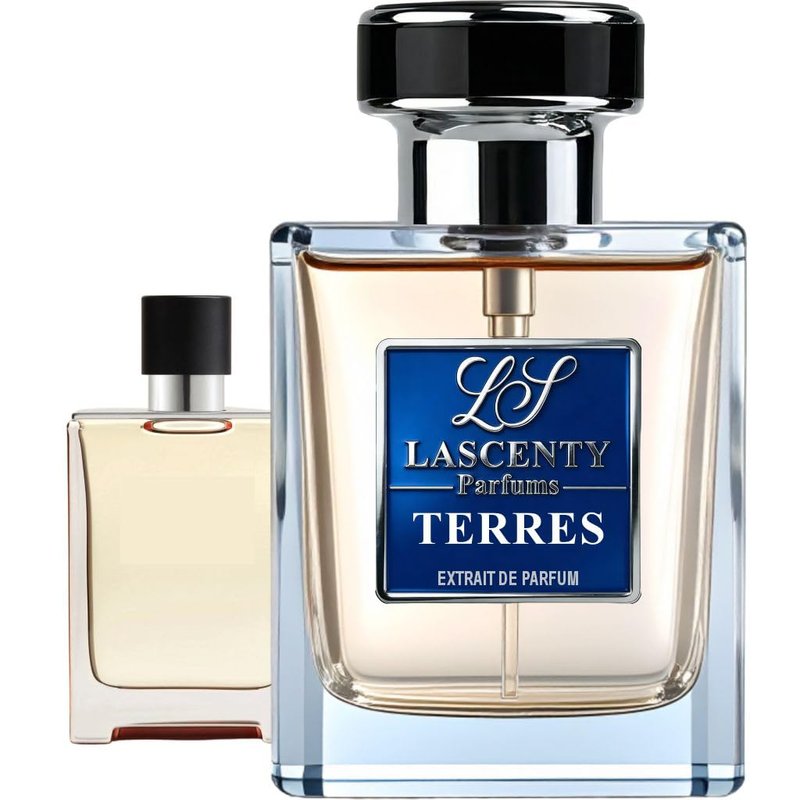 LaScenty TERRES Inspired by Terre deH.ermes, Citrus Woody Earthy Perfume and Cologne for Men, Long Lasting Intense Fragrance with Strong High Projection, 50 ml EDP