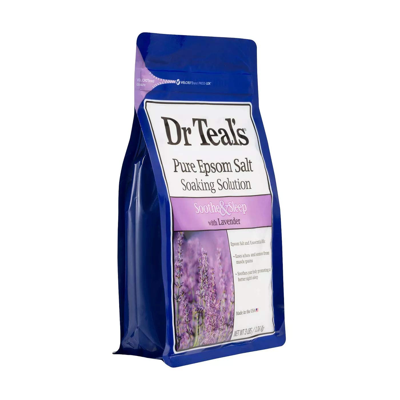 Epsom Salt and Lotion Combo Pack - Lavender & Eucalyptus Soaking Solutions | Night Time Therapy Melatonin Body Lotion (8 oz)
