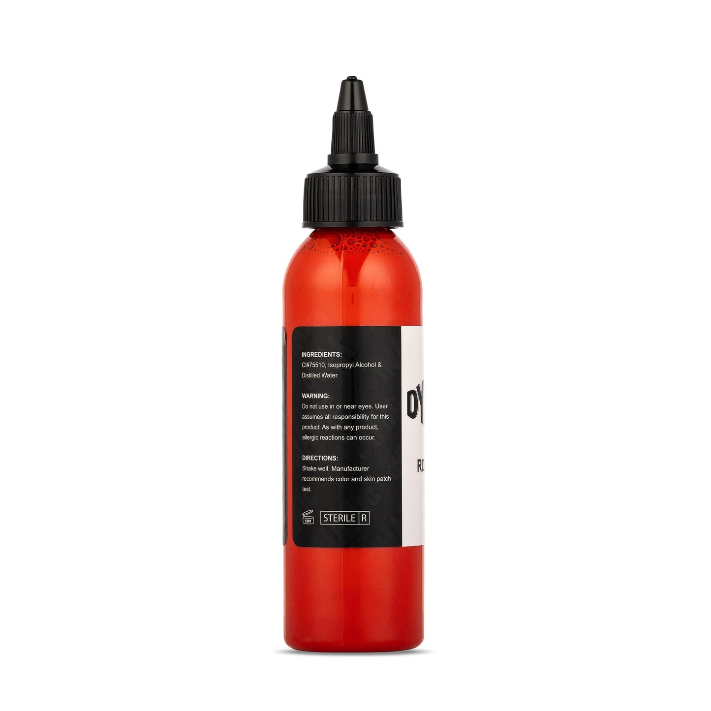 DYNAMIC COLOR CO- Chinese Red Tattoo Ink (4oz Bottle): Vibrant, Sterilized, Vegan & USA-Made Since 1990 – Trusted by Artists Worldwide