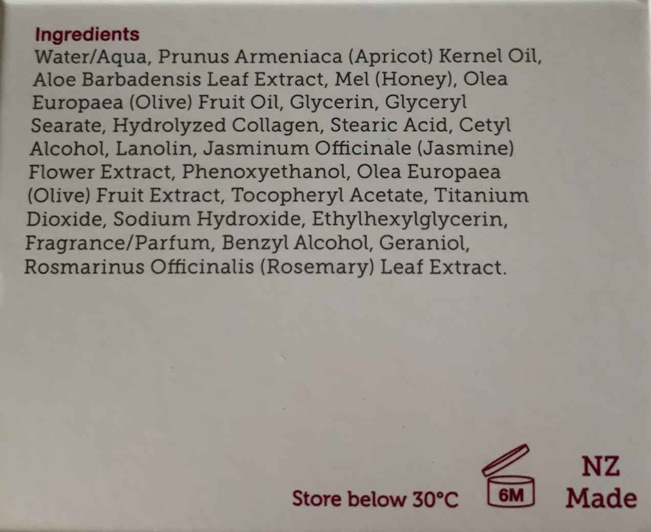 Manuka Lane Luxury Moisturizing Day Cream The Ultimate Skin Moisturizer with real New Zealand Manuka Honey, Hydrolyzed Collagen, and skin-enriching Lanolin