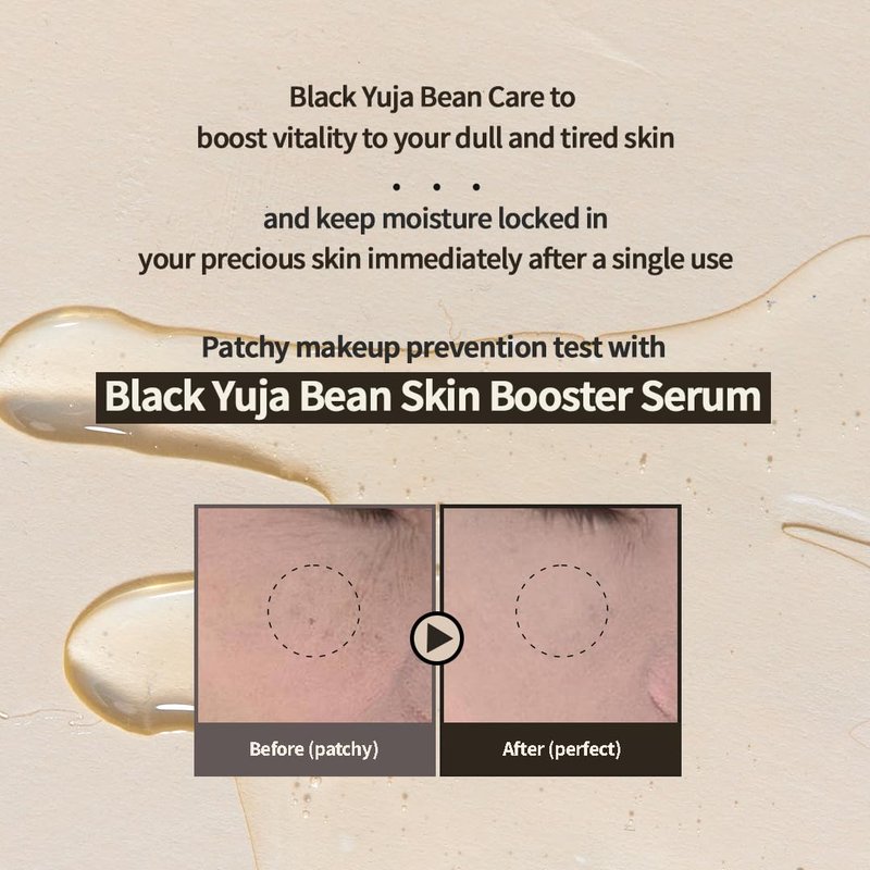 Yuja Bean Skin Booster Serum - Deep Hydration for Sensitive Skin | Korean Skincare, Vegan, Oil-Free