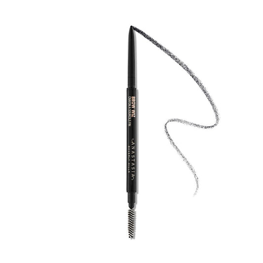 Anastasia Beverly Hills Brow Wiz - Ultra-Slim Retractable Eyebrow Pencil for Hair-Like Strokes, Natural Precision Definition, Longwear Waterproof Smudge-Proof for Filling & Shaping Brows - Granite