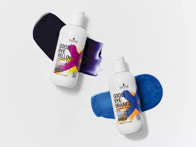 GOODBYE YELLOW Purple Shampoo Neutralizing Wash – 10.1 Fl Oz | Anti-Yellow Vegan Shampoo for Blonde & Gray Hair | pH Balanced | Professional Salon Formula