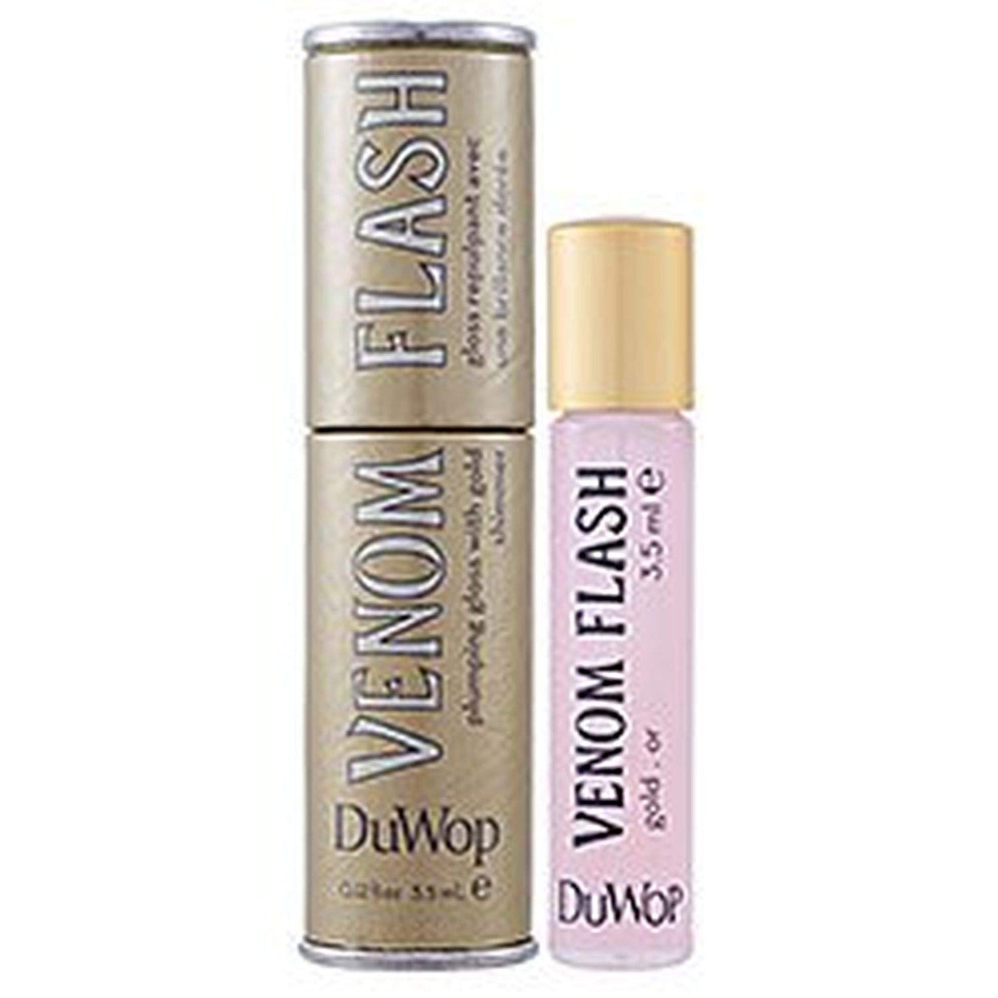 DuWop Cosmetics Lip Venom Lip Plumping Balm - Flash Cool (Silver)
