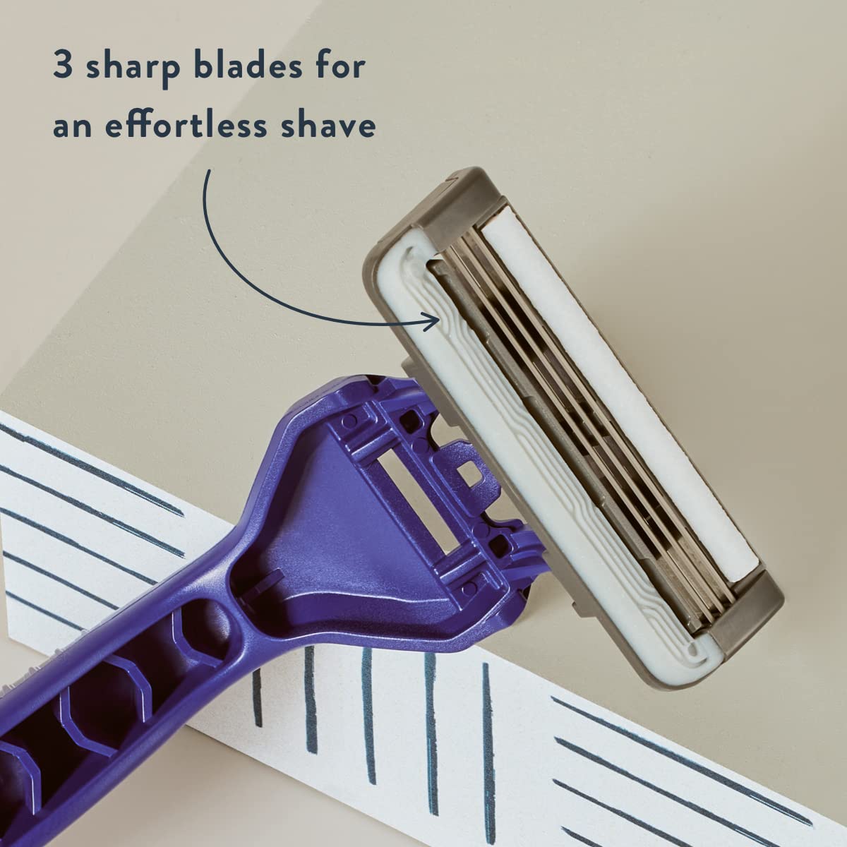 Harry's Disposable Razors for Men - 10 Count - 3-Blade Men's Razors for Travel and On-the-Go Convenience (Pack of 2)