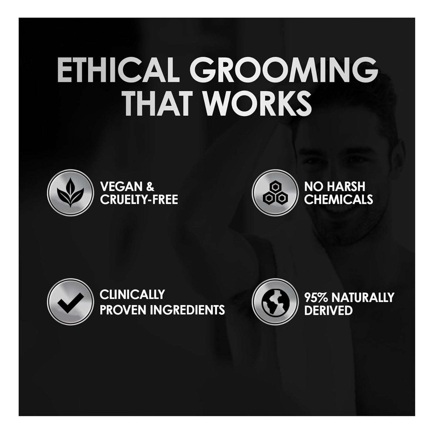 Men's Hair Growth Shampoo & Conditioner Set - Caffeine, Biotin & Saw Palmetto | Sulfate-Free, Vegan, 2-Piece System