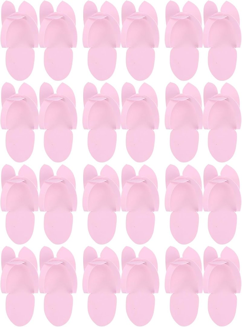 Disposable Pedicure Slippers - 12 Pairs Lightweight EVA Flip-Flops for Spa & Home Use | Comfortable & Stylish