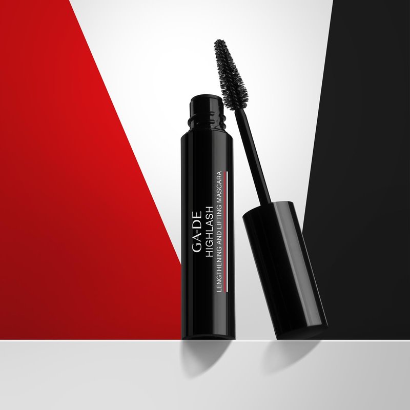 GA-DE Highlash Lengthening and Lifting Mascara - Volume and Length, Intense Carbon Mascara - Nourishing Formula Defines Lashes - Black - 0.27 oz