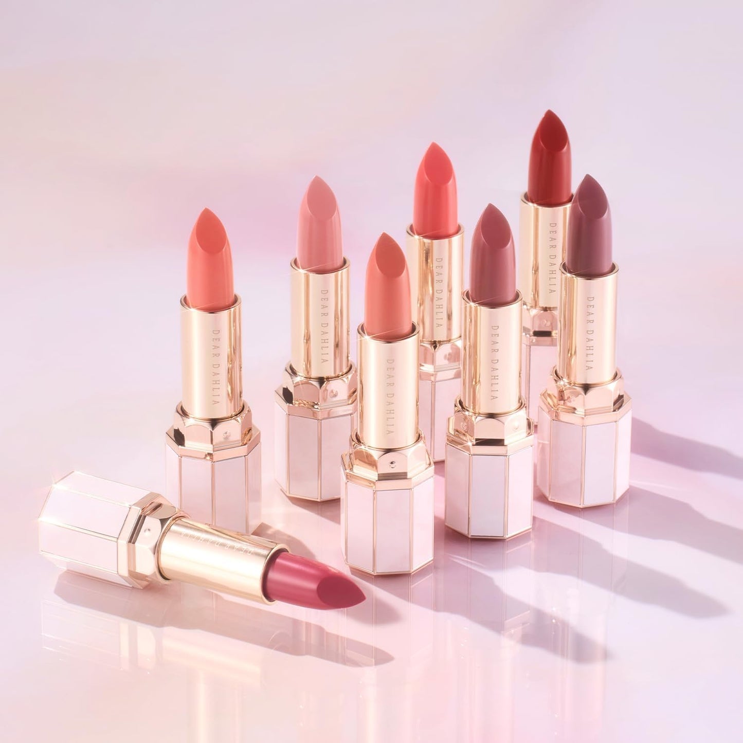 DEARDAHLIA Lip Paradise Sensual Lip Glow (Hazle) - Hydrating Vegan Lipstick with Glossy Finish, Vibrant Color, Smooth Application, Natural Radiant Glow & Shea Butter Nourishment, 0.11 oz