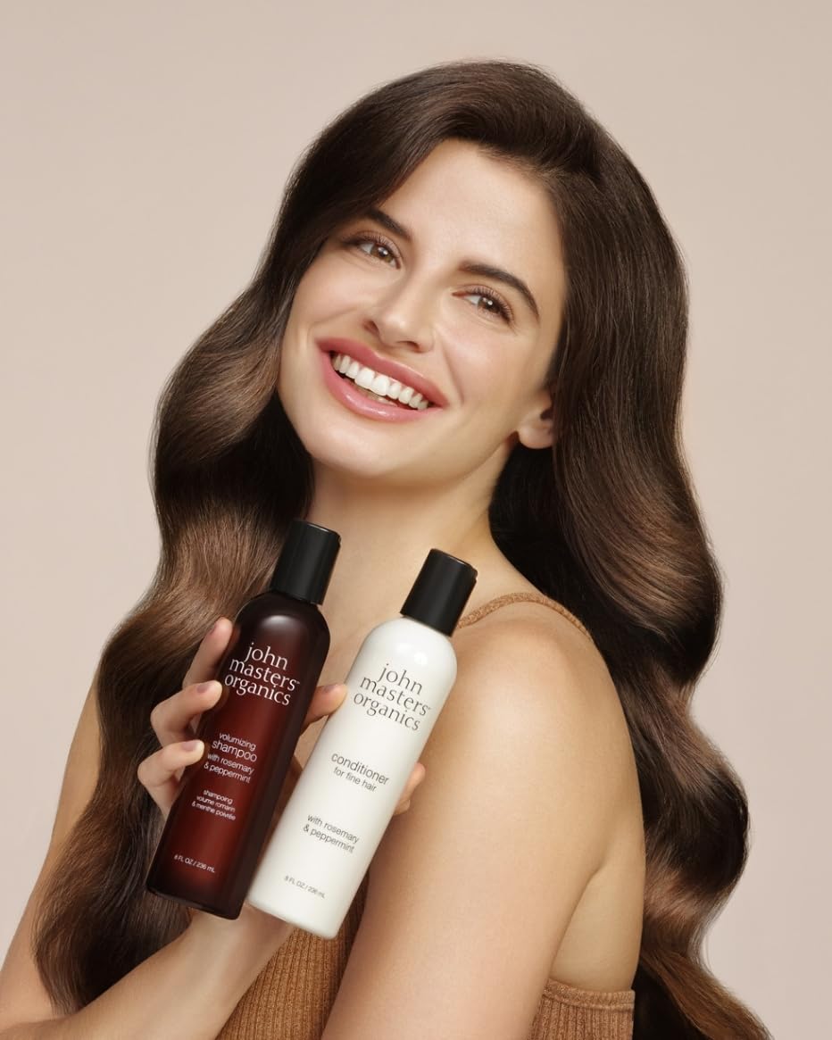 john masters organics Shampoo for Fine Hair with Rosemary & Peppermint 8 oz