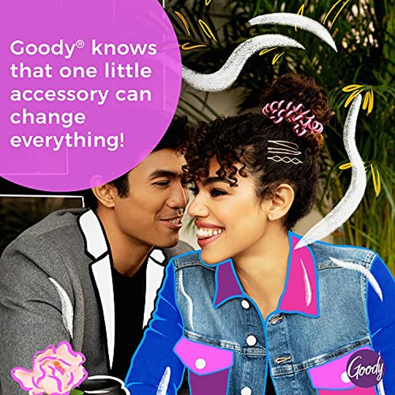 Goody x Total Texture Smoothing Brush - Vegan Boar Bristles Help Condition and Smooths Hair Cuticles for Enhanced Shine Shine - For Natural and Textured Hair - Non-Slip Grip