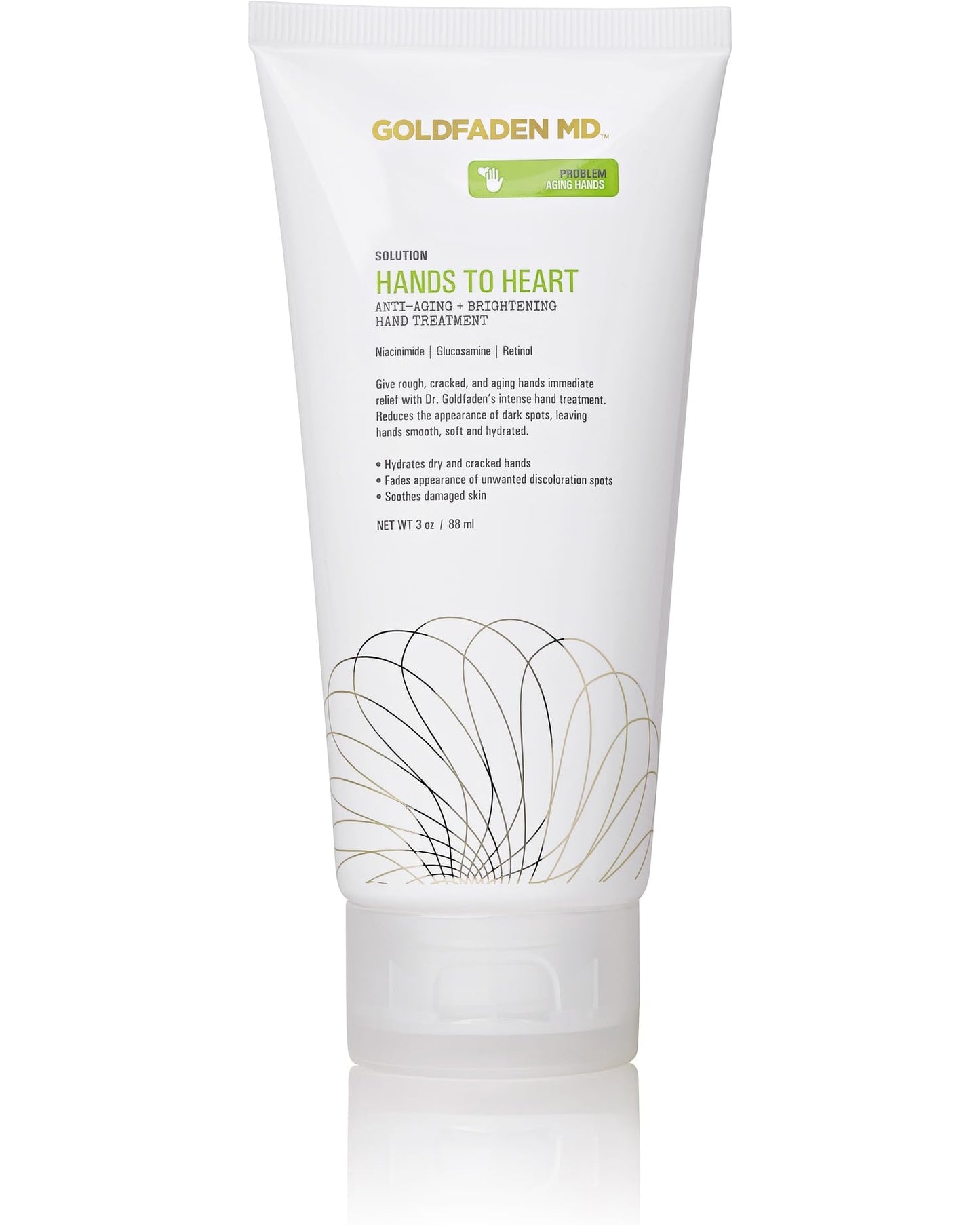 GOLDFADEN MD Hands To Heart Oil of Grapefruit Anti-Aging + Brightening Hand Treatment 3 fl. oz.