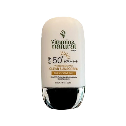 VITAMINS NATURAL CORP - Sunscreen SPF 50 Cream Face - UVA/UVB Broad Spectrum Protection for All Skin Types - Non-Greasy, Lightweight, Oil and Fragrance Free, Water-Resistant Facial Sunscreen (50 ml)