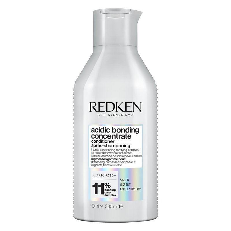 Redken Acidic Bonding Concentrate Conditioner For Damaged Hair Repair - Strengthens and Repairs Weak and Brittle Hair, Sulfate-Free, With Citric Acid