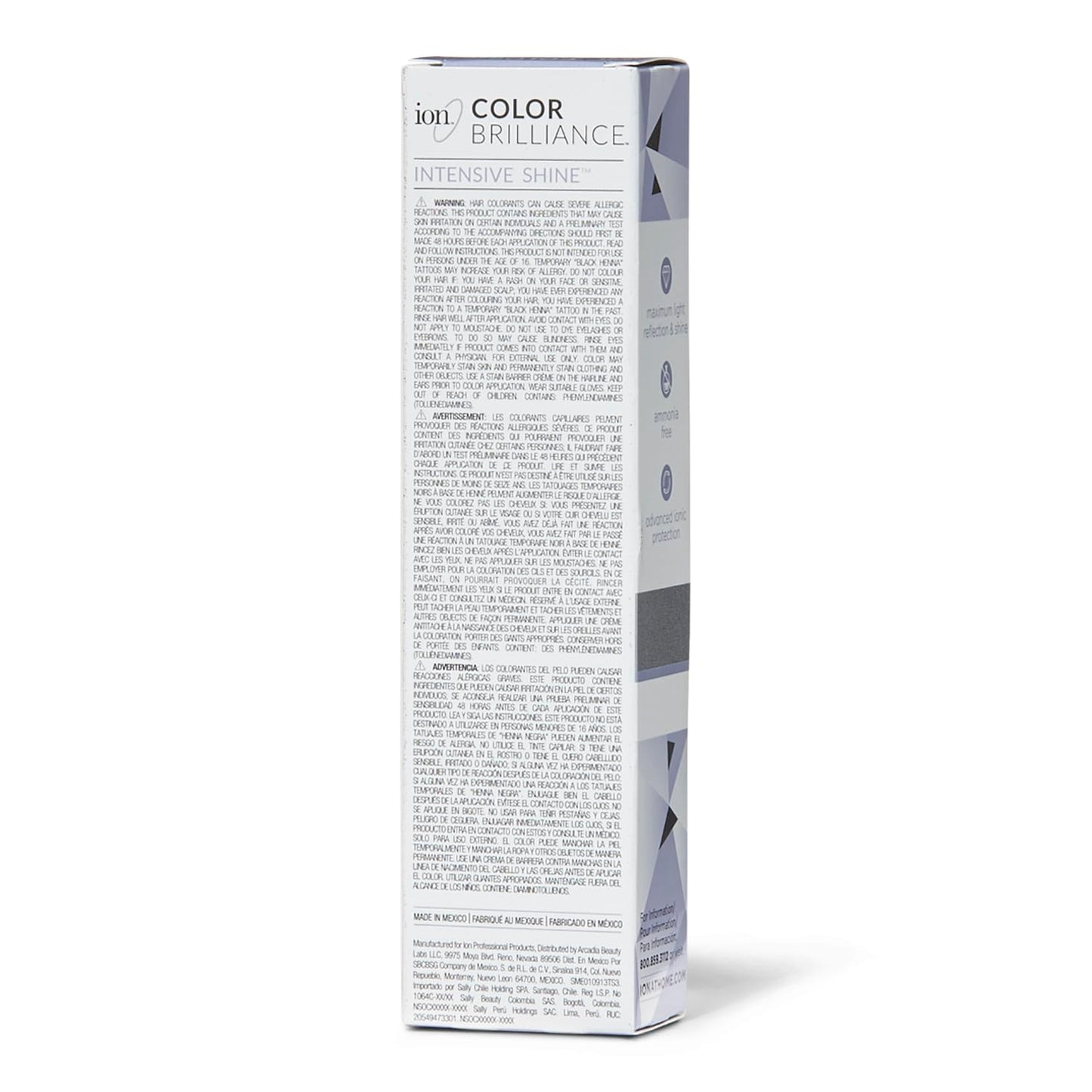 Intense Violet Demi-Permanent Hair Color - Ion Intensive Shine 6VV | Long-Lasting Vibrancy