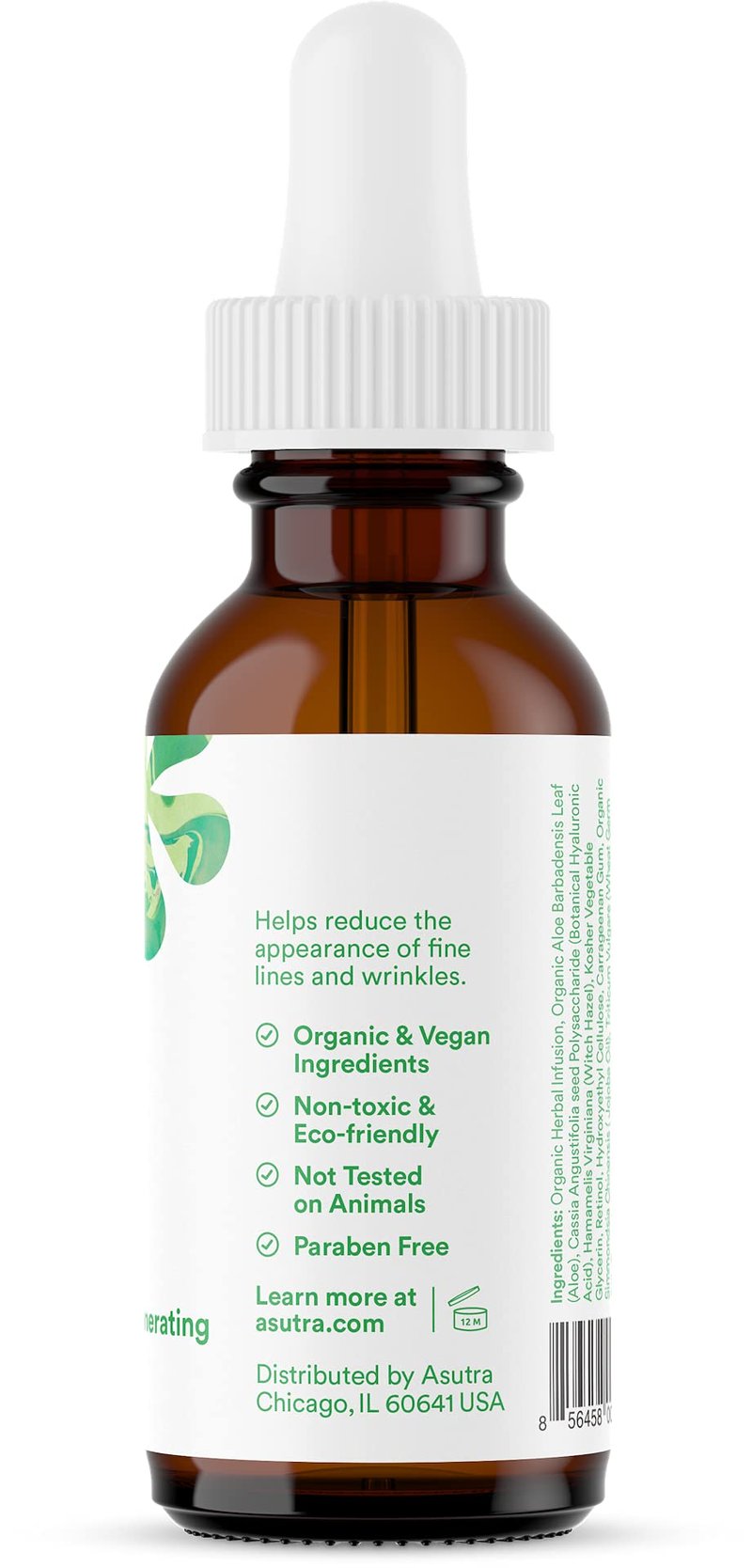 ASUTRA Face Serum Variety Pack, 3 Products - 1 fl oz 2.5% Retinol, 1 lf oz 20% Vitamin C, 1 fl oz Hyaluronic Acid Face Serum